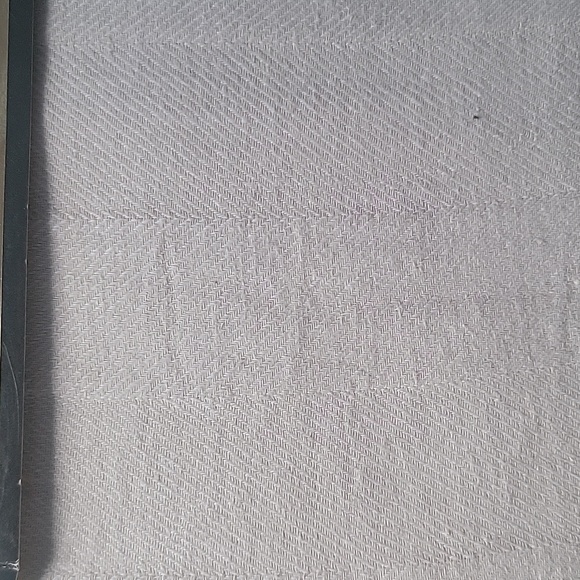 Fieldcrest Luxury Cotton Linen Harringbone Tablecloth 60 x 84 Cream - Picture 6 of 6